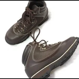 FUBU | Shoes | Mens Fubu Brown Leather Boots Sz 9 | Poshmark display picture 1